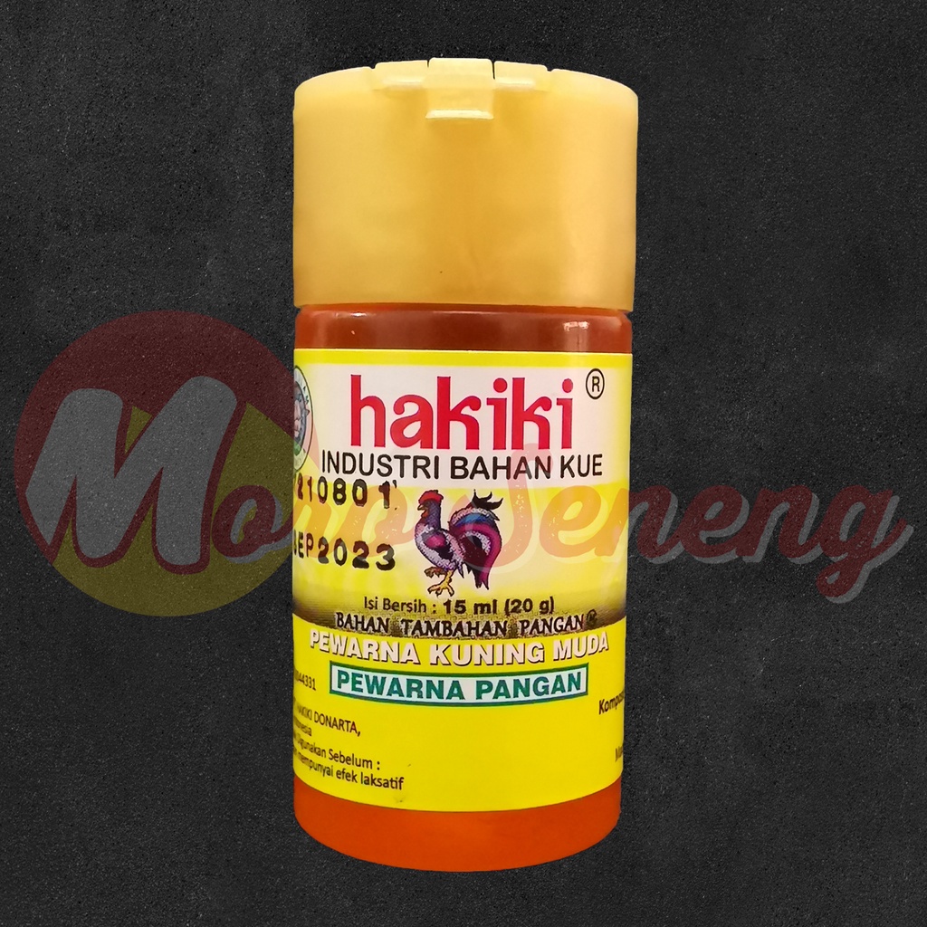 

Pewarna Hakiki Kuning Muda Pewarna Makanan Food Coloring