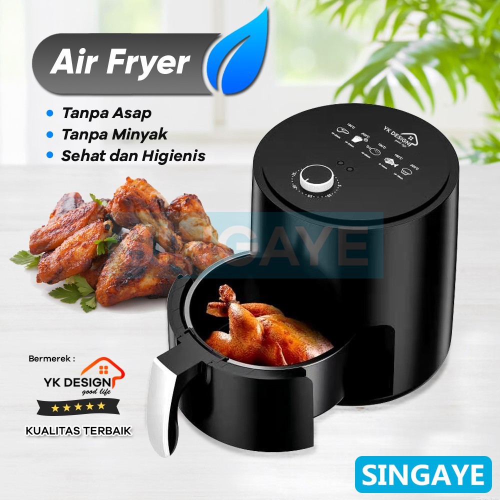 AIR FRYER PENGGORENGAN TANPA MINYAK LEBIH SEHAT DAN AIR FRYER PENGGORENGAN TANPA MINYAK LEBIH SEHAT DAN