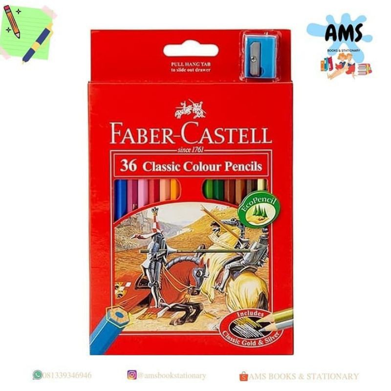

FABER-CASTELL 36 CLASSIC COLOUR PENCIL