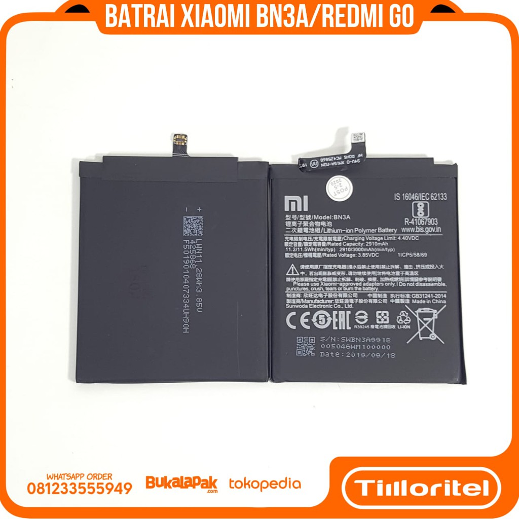 BATRAI XIAOMI BN 3A/REDMI GO ORI