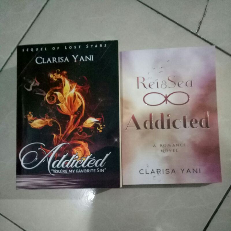 PRELOVED Novel ADDICTED &amp; Novelet ADDICTED Karya CLARISA YANI