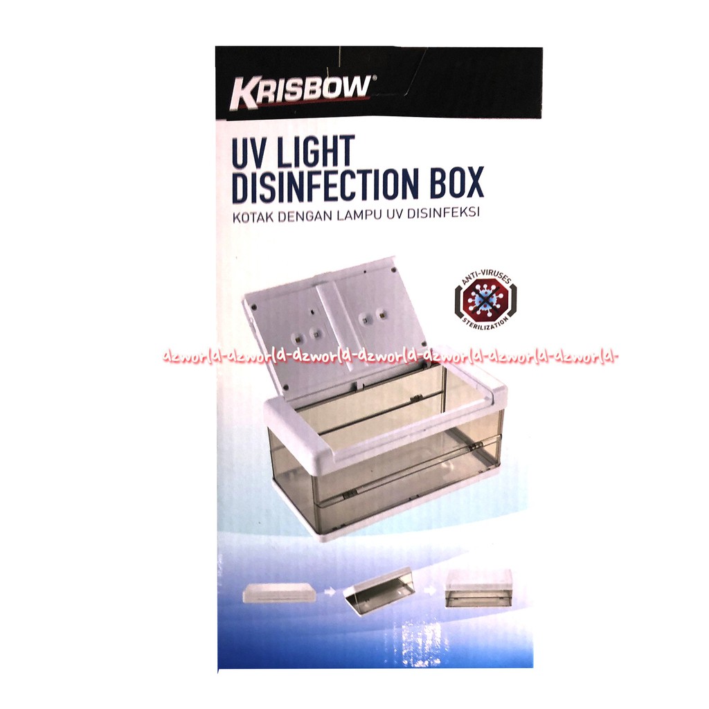 Krisbow UV Light Disinfection Box Kotak Dengan Lampu UV