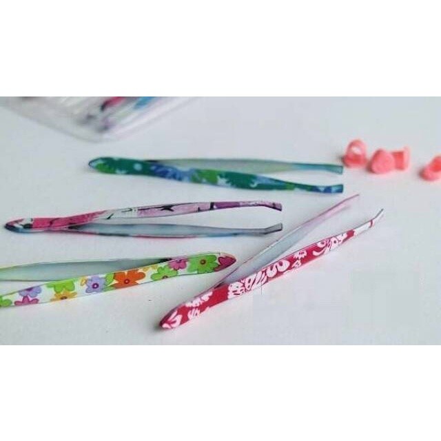 PINSET MOTIF BATIK/ PENCABUT BULU ALIS/ PINSET BATIK RANDOM