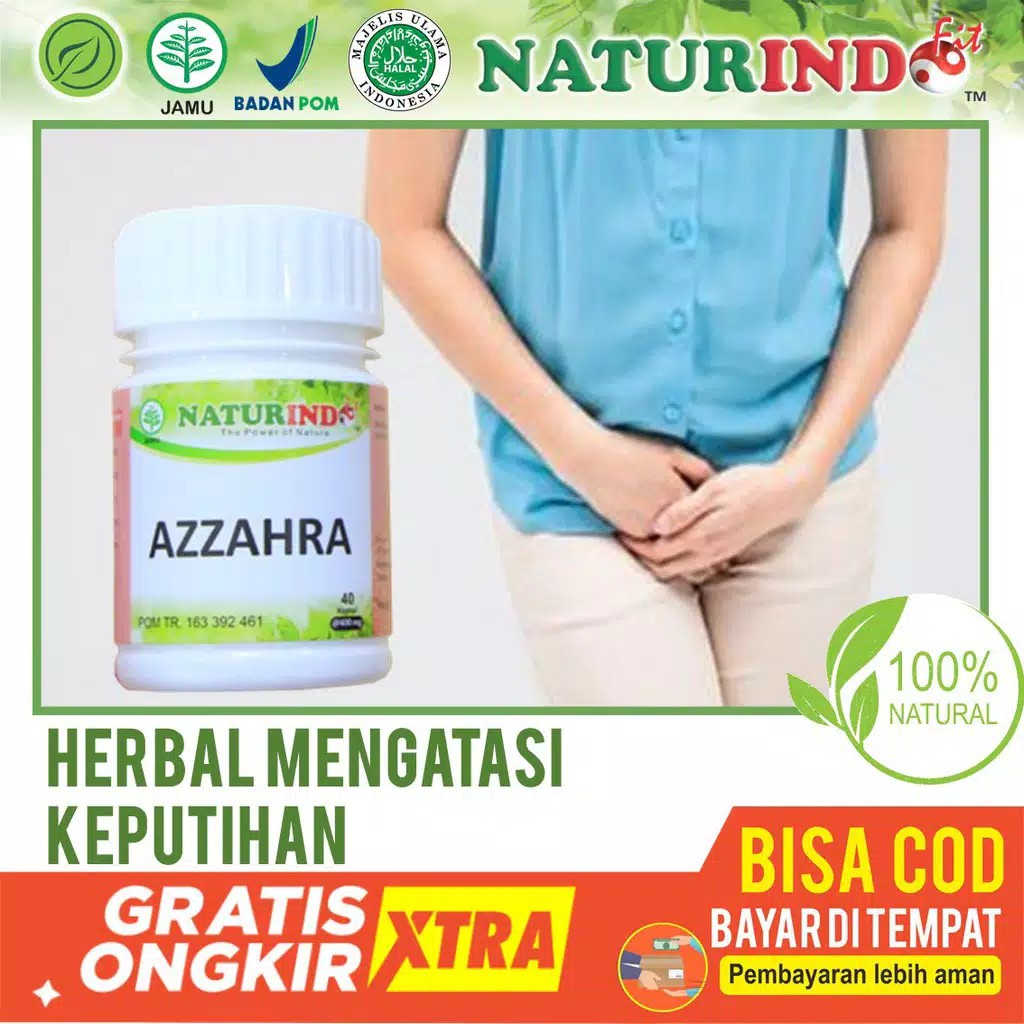 AZZAHRA NATURINDO FRESH OBAT HERBAL MENGENCANGKAN otot-otot kewanitaan  b wzn01
