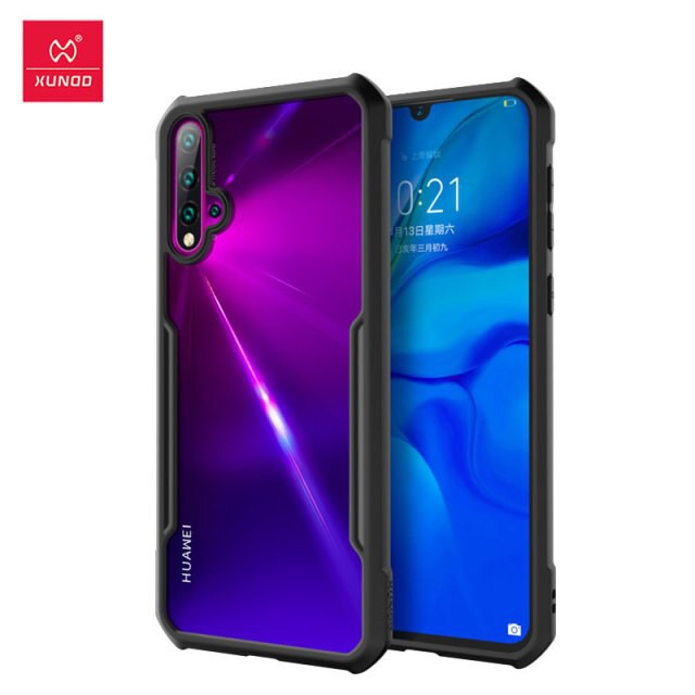 XUNDD Huawei Nova 5 Pro Nova 5 Soft Hard Case Hybrid Armor