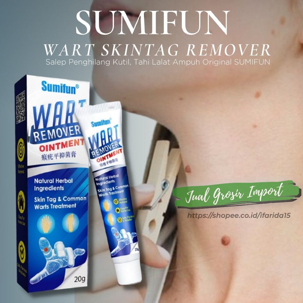 Wart Remover Ointment Skin Tag Remove Penghilang Tahilalat | SUMIFUN