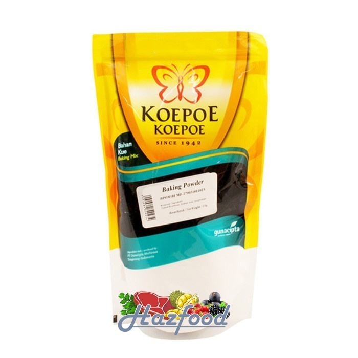 

Baking Powder 1kg Koepoe Koepoe