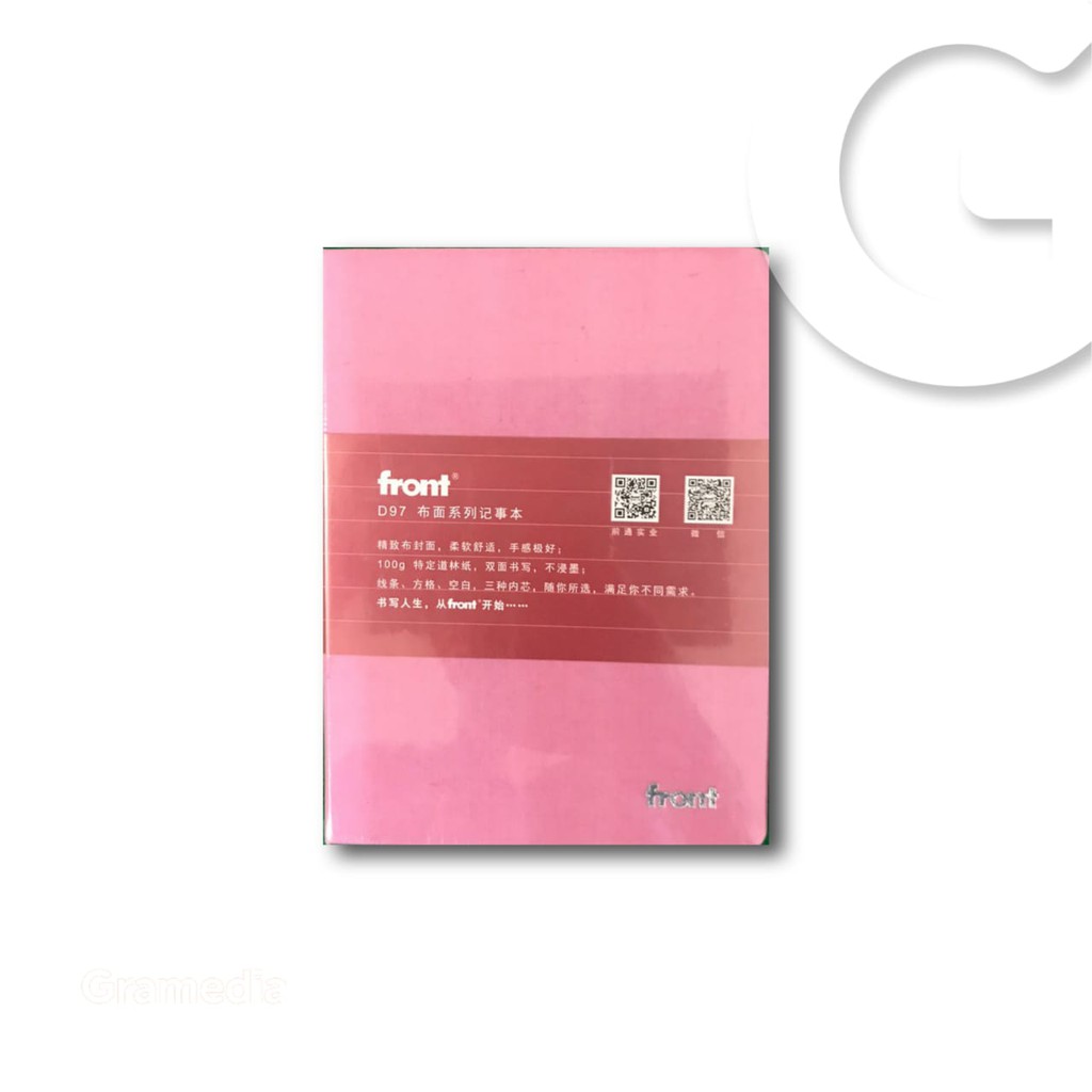 

Gramedia Gorontalo - Front Notebook D97 - A601 Pink