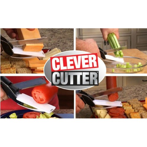 

Clever Cutter Pisau Gunting Serbaguna Sayur & Daging - As Seen On TV