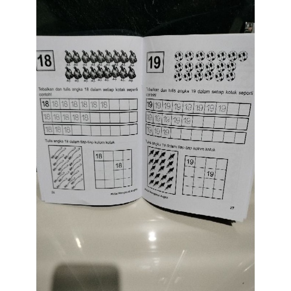 buku mengenal abjad dan angka paket 2 buku (15x24cm)