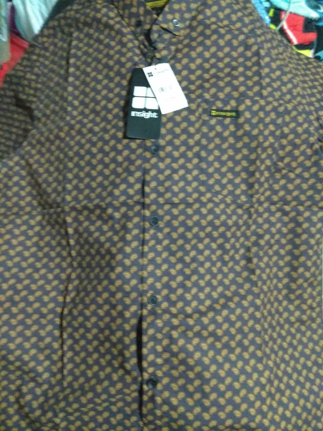 Kemeja Batik Pria Pendek Katun