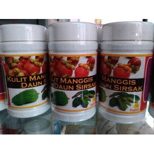 Kapsul kulit manggis plus daun sirsak