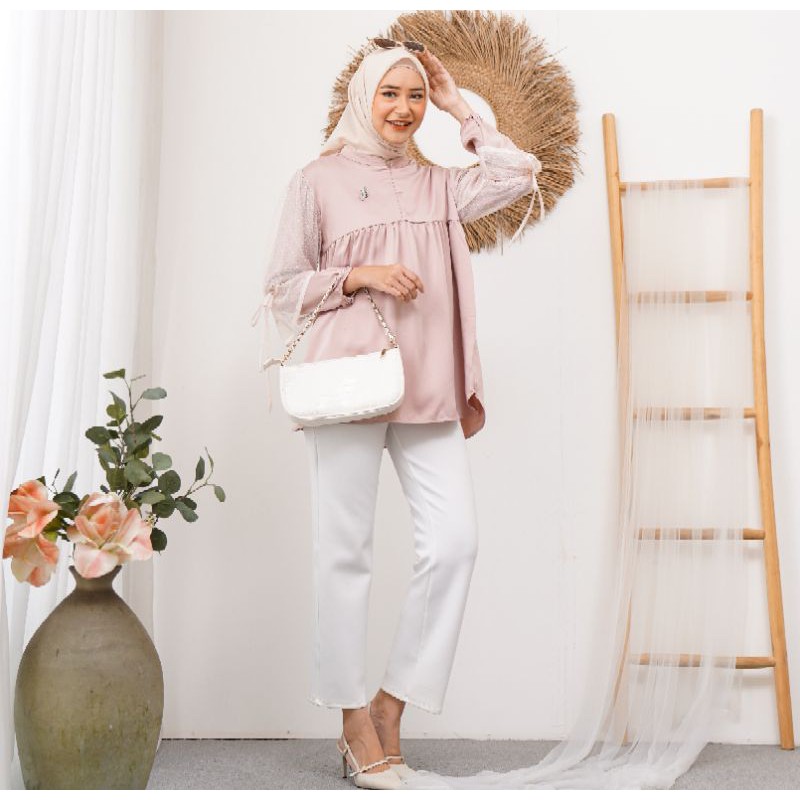 BLOUSE TOP WANITA MUSLIM