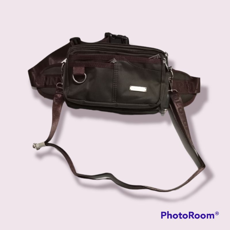 TAS SELEMPANG DAN PINGGANG POLO DANY TAS PRIA INPORT