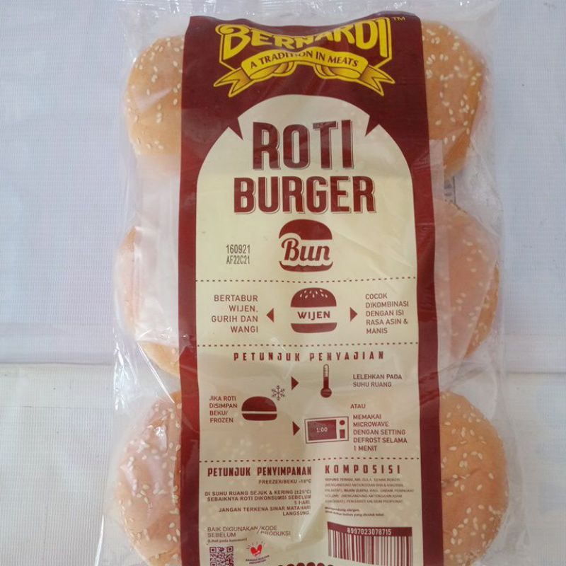 

Bernardi roti burger wijen isi 6