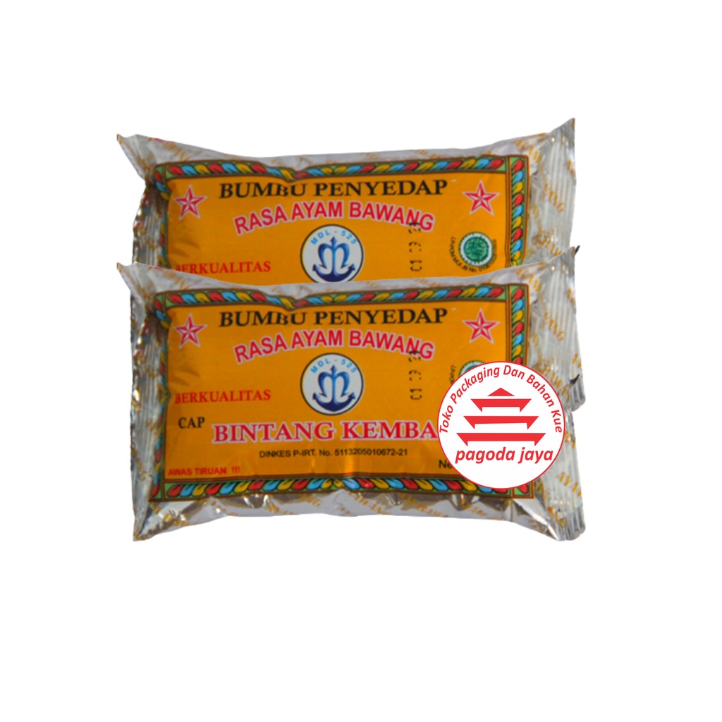 

Bumbu Atom Bintang 250 Gram/Bumbu Penyedap Cap Bintang Kembar 250 Gram