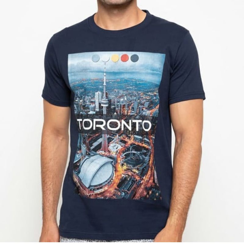 Kaos T Zone Original Navy