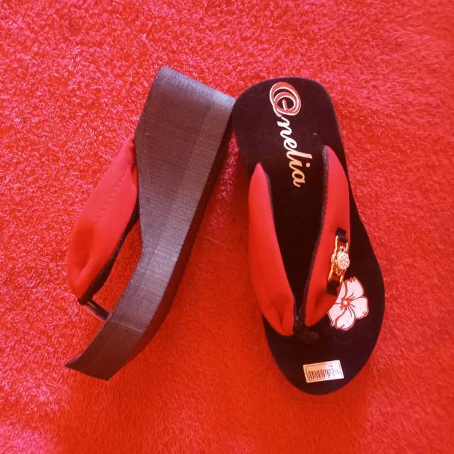 Sandal  Spon Anak Cewek | Sandal Wedges Anak Size 31-35