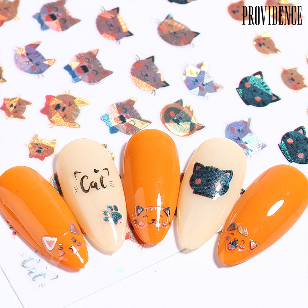 Providence Nail Sticker Beautiful Romantic 3D Adhesive Decal for Beauty Salon