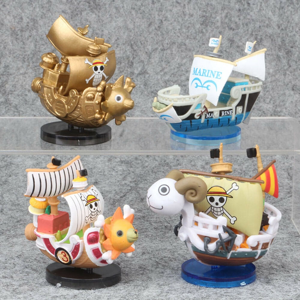 Mainan Action Figure Kapal Bajak Laut One Piece Thousand Sunny Going Bahan PVC