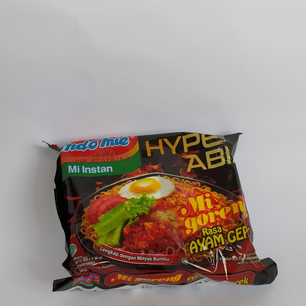 

Indomie Goreng ayam Geprek Hipe Abis 85g