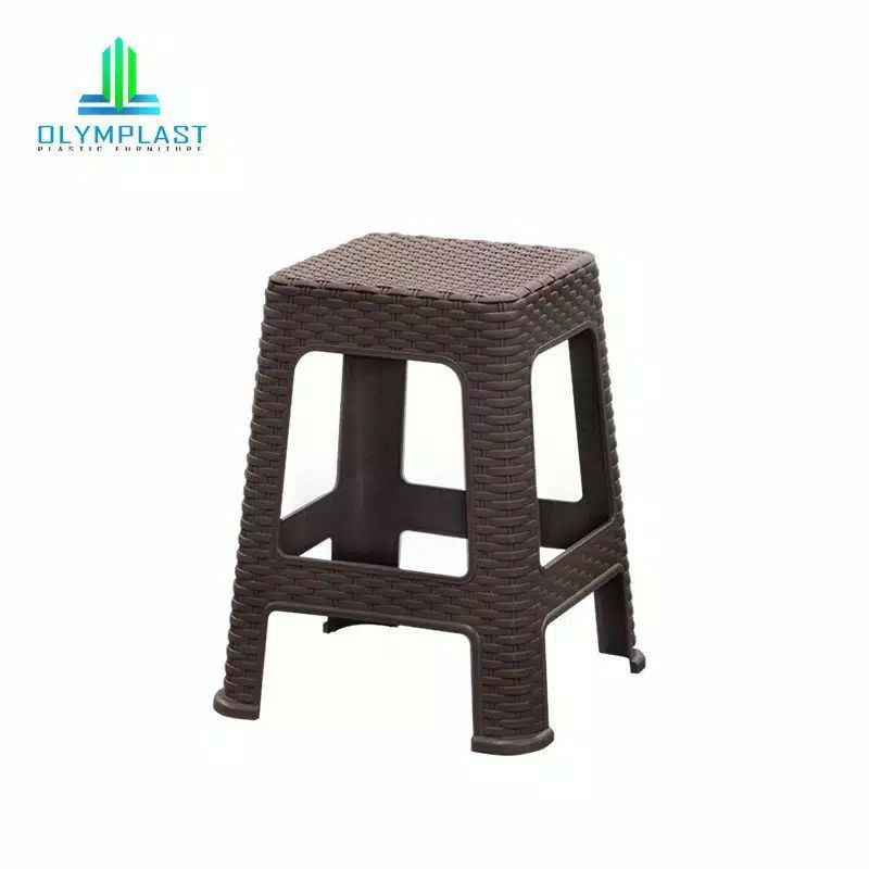 Jual Kursi Bakso Olymplast Square Chair Kursi Anyamann Rotan Shopee Indonesia