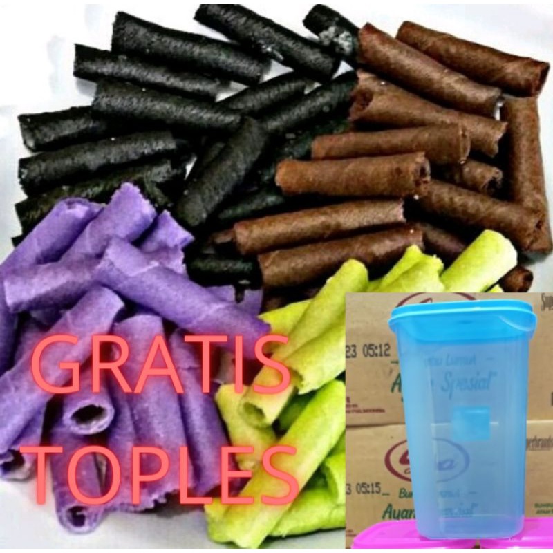 

Wafer Roll 100 GR/ WAFER ROLL KILOAN / Astor Roll Kiloan