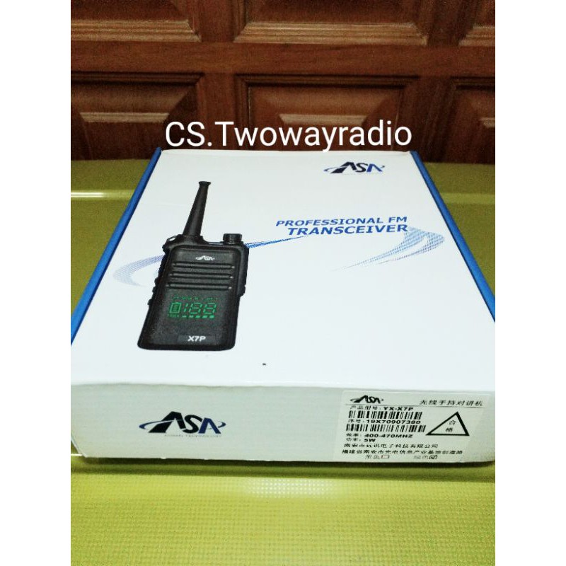 HT ASA YX-X7P singleband / Handy Talky ASA X7P UHF 400-470 single band