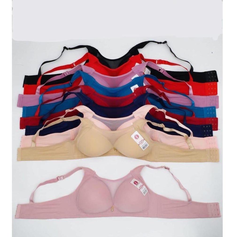 [PRODUK ZBMSP] TOYAZI | Bra BH Kemben Bh busa SUPER JUMBO TANPA KAWAT kait 4 / Bh super JUMBO KAIT 4