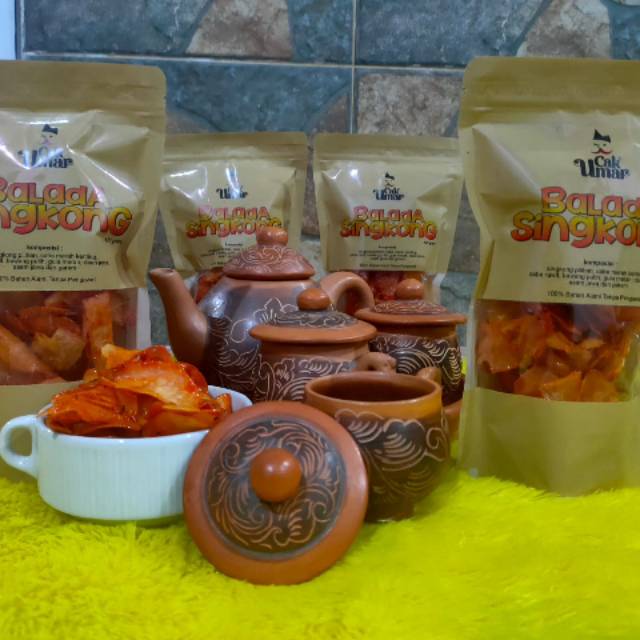 

Balada singkong bukan balado. Balada adalah cerita, olahan singkong yg pedas, manis, asam nan renyah