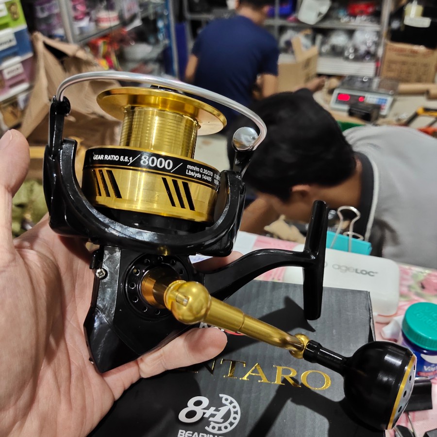 Katrol Pancing Kaizen Oarai atau Zentaro 8000 Rill Rel Rell