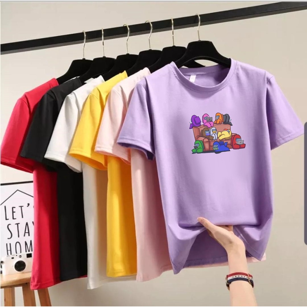 MYSTIQUEID - BAJU KAOS AMONG US LUCU DAN AESTHETIC