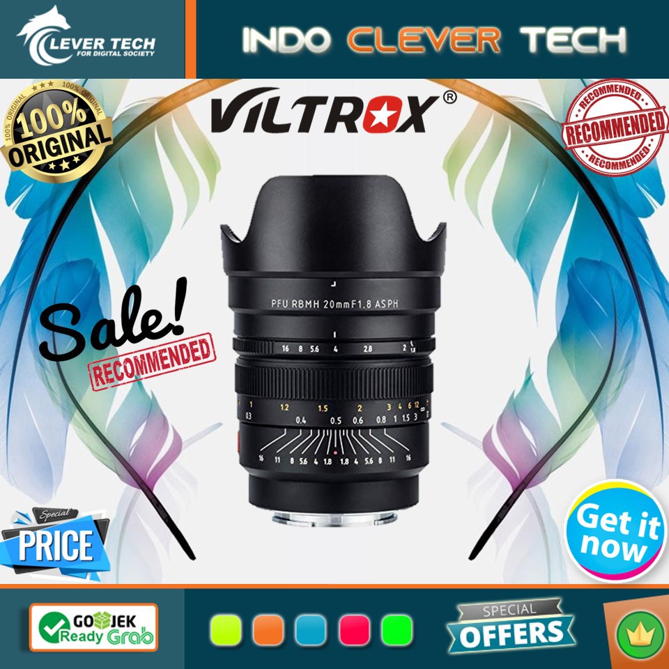 Viltrox PFU RBMH 20mm f/1.8 ASPH Lens for Sony E