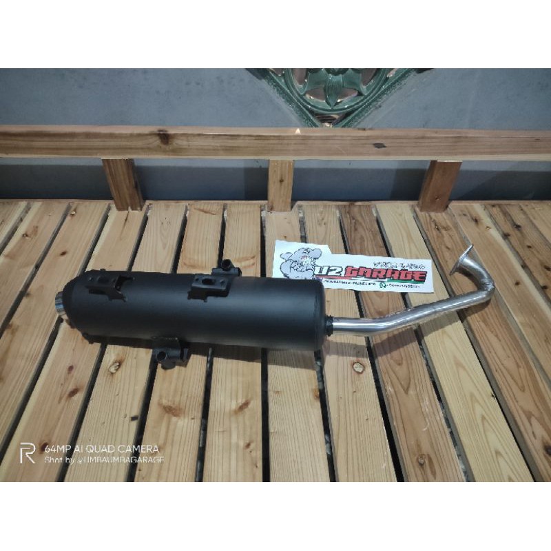 KNALPOT COPY CMS PCX 160 SLIP ON ADEM NGEBAS by zrc