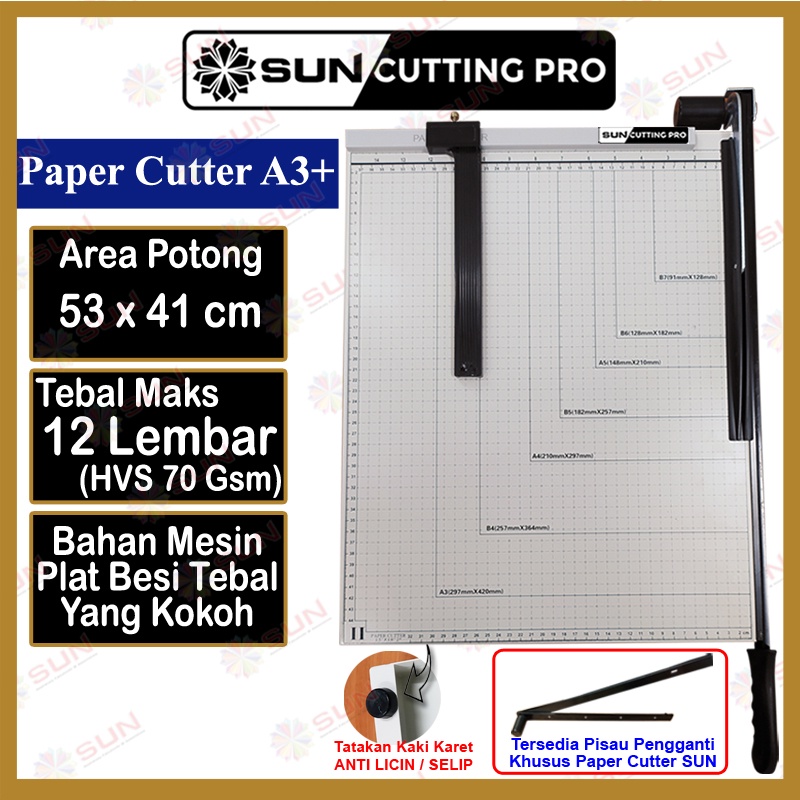 Jual Paper Cutter A3 A3 Alat Potong Mesin Pemotong Kertas Hvs