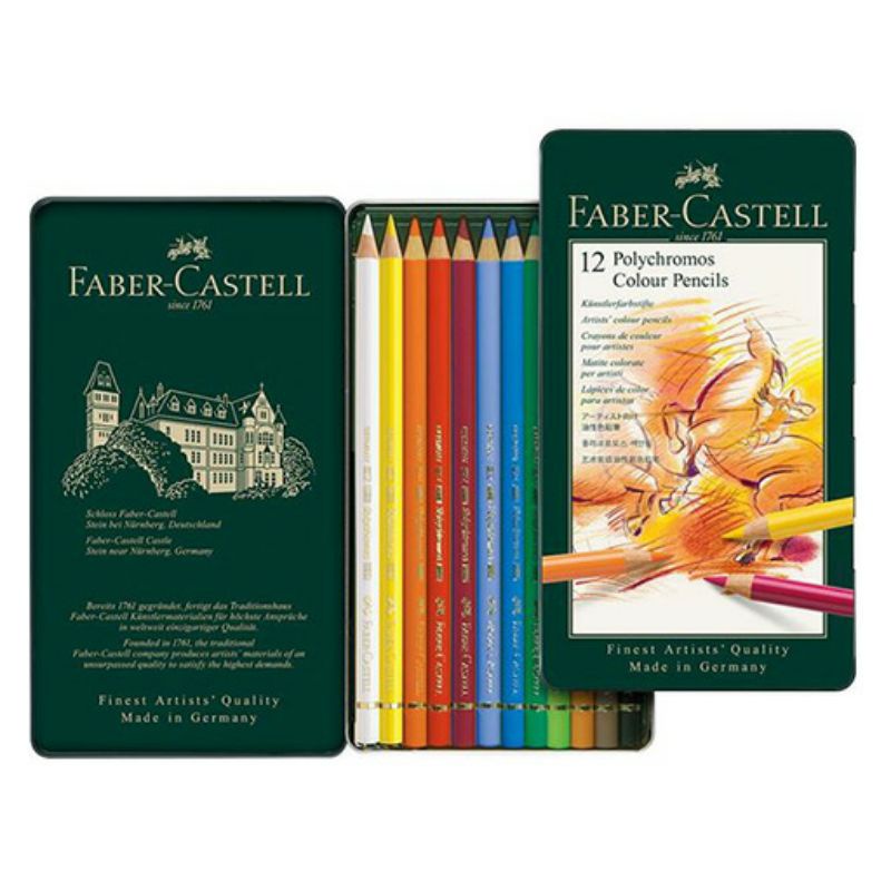

Polychromos tin set 12