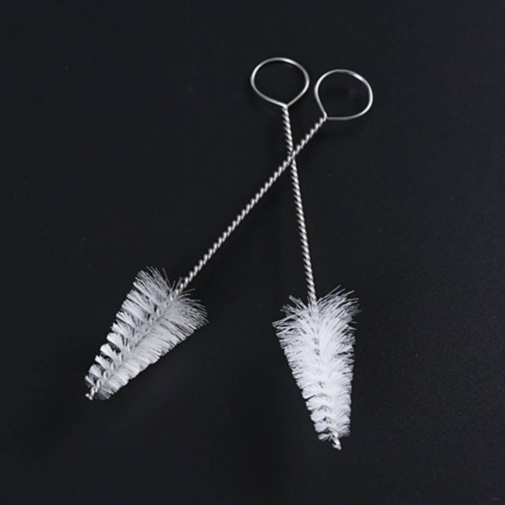 [READY STOCK] Spout Cleaner Nylon Tube Bottle Brush Kit Brass Stainless Steel Bristle Kitchen Baking Tool