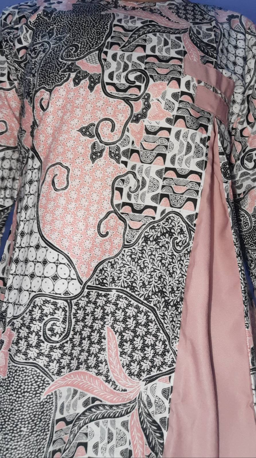 Atasan Batik Dolby Dolbi Dobby Doby Tenun Sutra Tulis Halus Katun Atbm Baron ,sarombit Atasan No