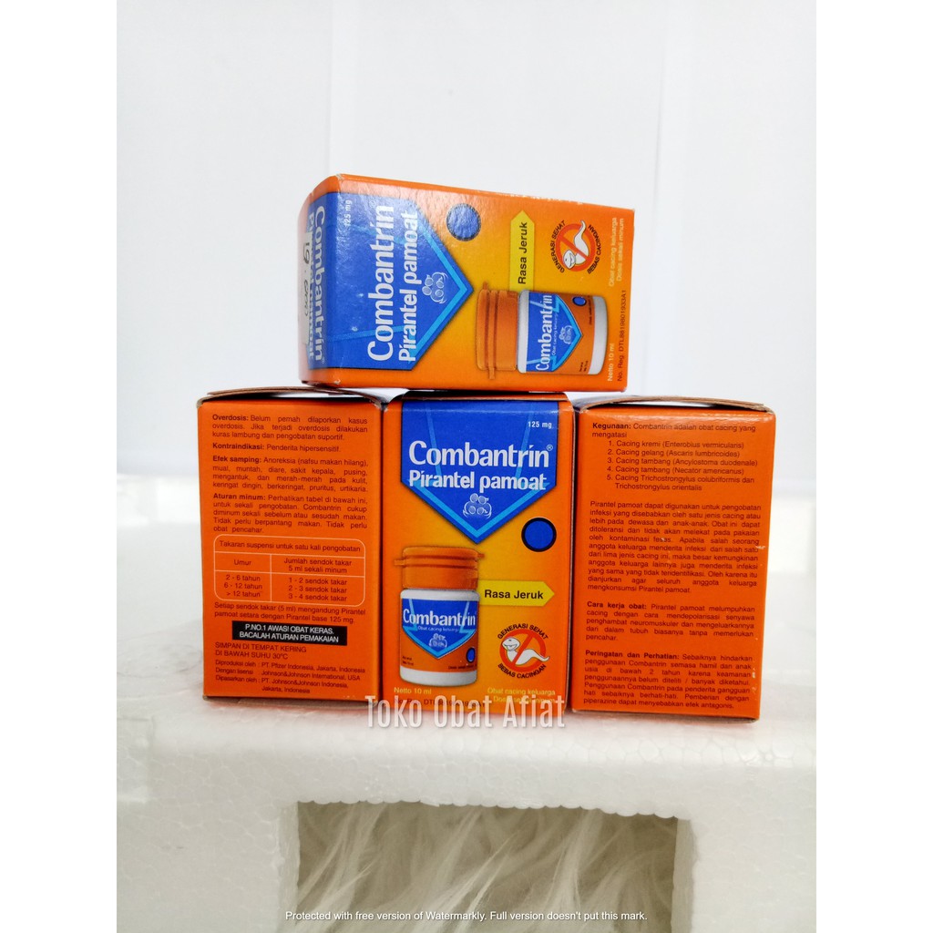 OBAT CACING COMBANTRIN SIRUP