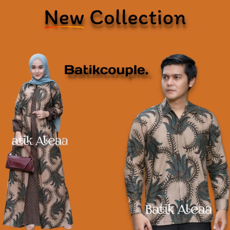 BISA PISAH Batik Couple Keluarga Sania ruffle ori ndoro jowi TERMURAH