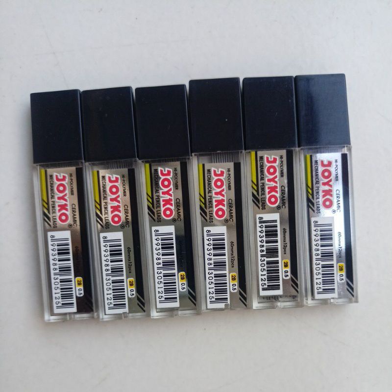

Joyko Pencil Leads 2B 0,5mm Isi Ulang Pensil Mekanik Refill Pensil