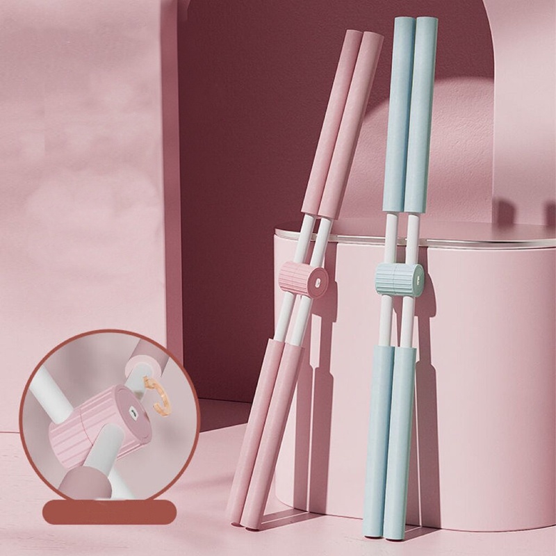 Tongkat Korektor Punggung Bahan Stainless Steel Dapat Disesuaikan Untuk Yoga