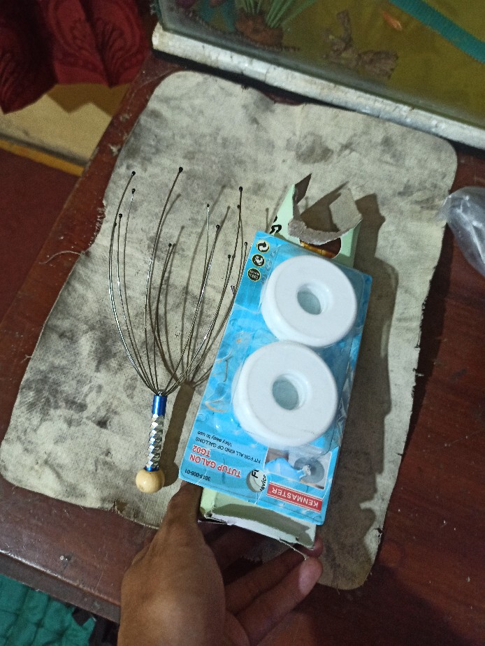 Alat Pijat Kepala - Alat Garuk Kepala - Bakomo Kepala