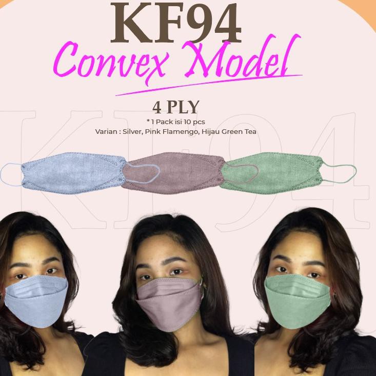 STAR BRANDS Masker Korea KF94 Coklat Khaki, Hijau Army, BIru Navy, Coklat