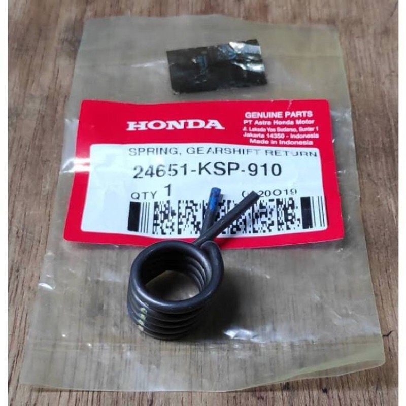 PER PIR BALIK OPERAN OVORAN OPORAN SPRING GEARSHIFT RETURN VERZA MEGAPRO MONO CRF150 HONDA ORI 24651KSP910