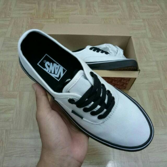 Sepatu Vans Port Royal Sol Black White Putih Hitam Grade Original Sneakers Kado Hadiah Pria