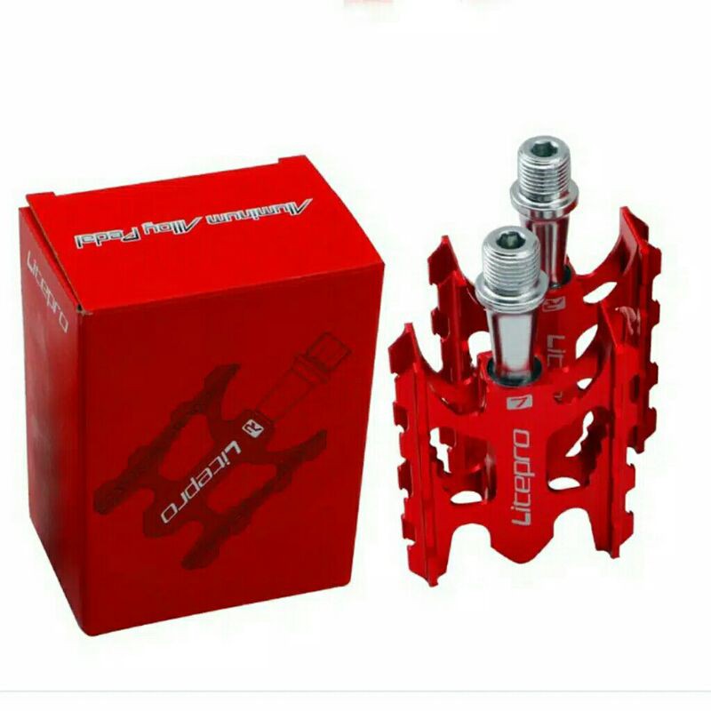 pedal sepeda lipat minion litepro with box