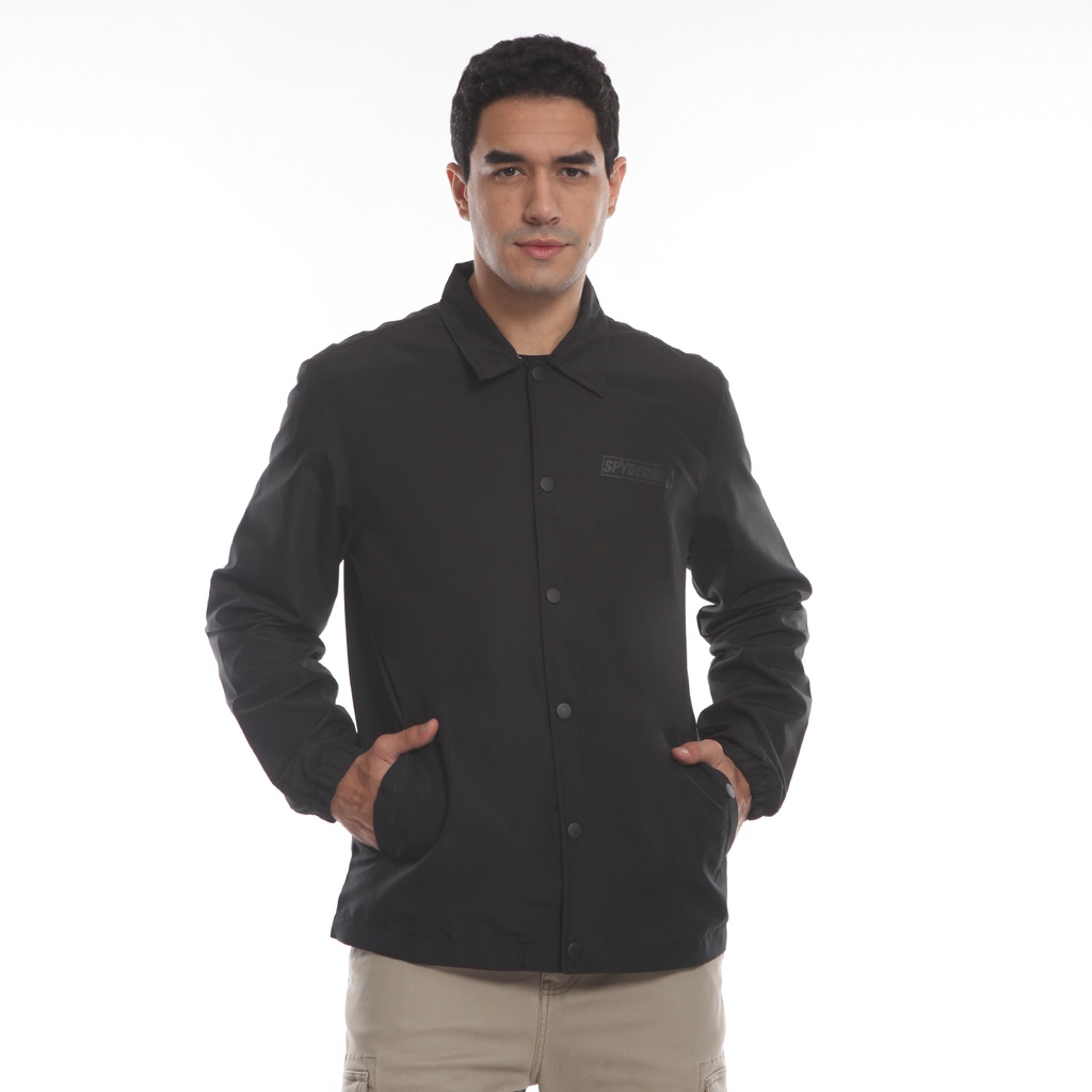 Spyderbilt Jaket Pria Hitam Regalsen(MJCK057-BLK) Planet surf