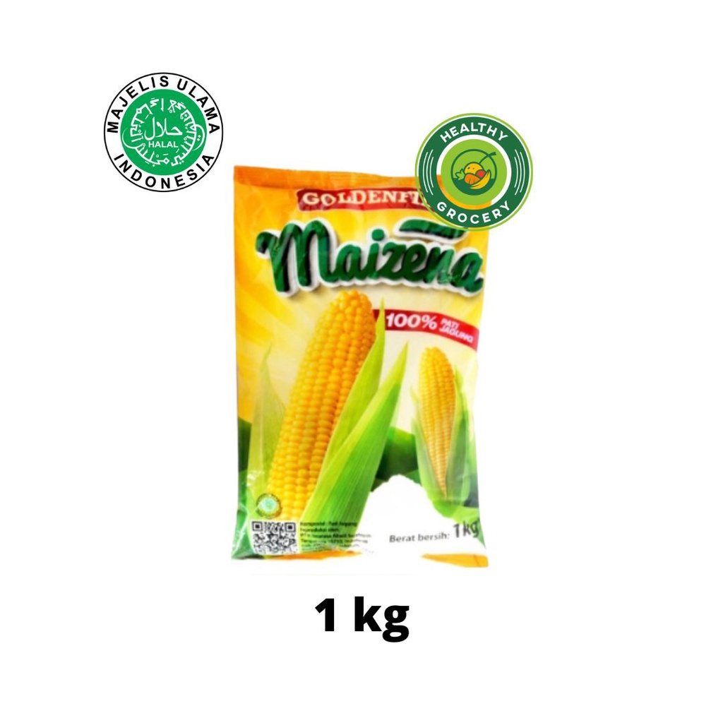 

Goldenfil Tepung Maizena 1kg Maizena Corn Starch Tepung Pati Jagung