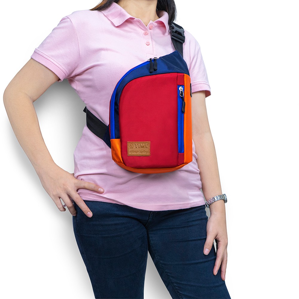 Tas Selempang Dada Wanita Waistbag Cewek ONTIME IMPORT - Goldiesbags